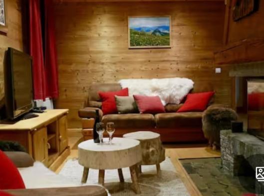 Chalet 6 Chambres A 3 Min Des Pistes Des 3 Vallees St Martin De Belleville Saint-Martin-de-Belleville Luaran gambar