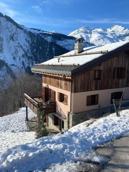 Chalet 6 Chambres A 3 Min Des Pistes Des 3 Vallees St Martin De Belleville Saint-Martin-de-Belleville Luaran gambar