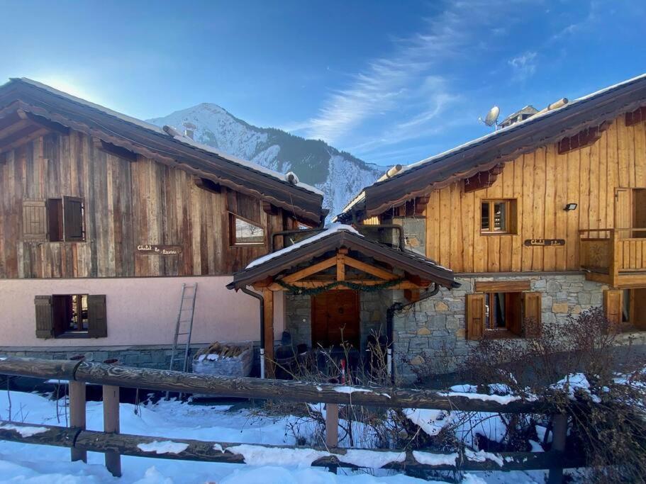 Chalet 6 Chambres A 3 Min Des Pistes Des 3 Vallees St Martin De Belleville Saint-Martin-de-Belleville Luaran gambar